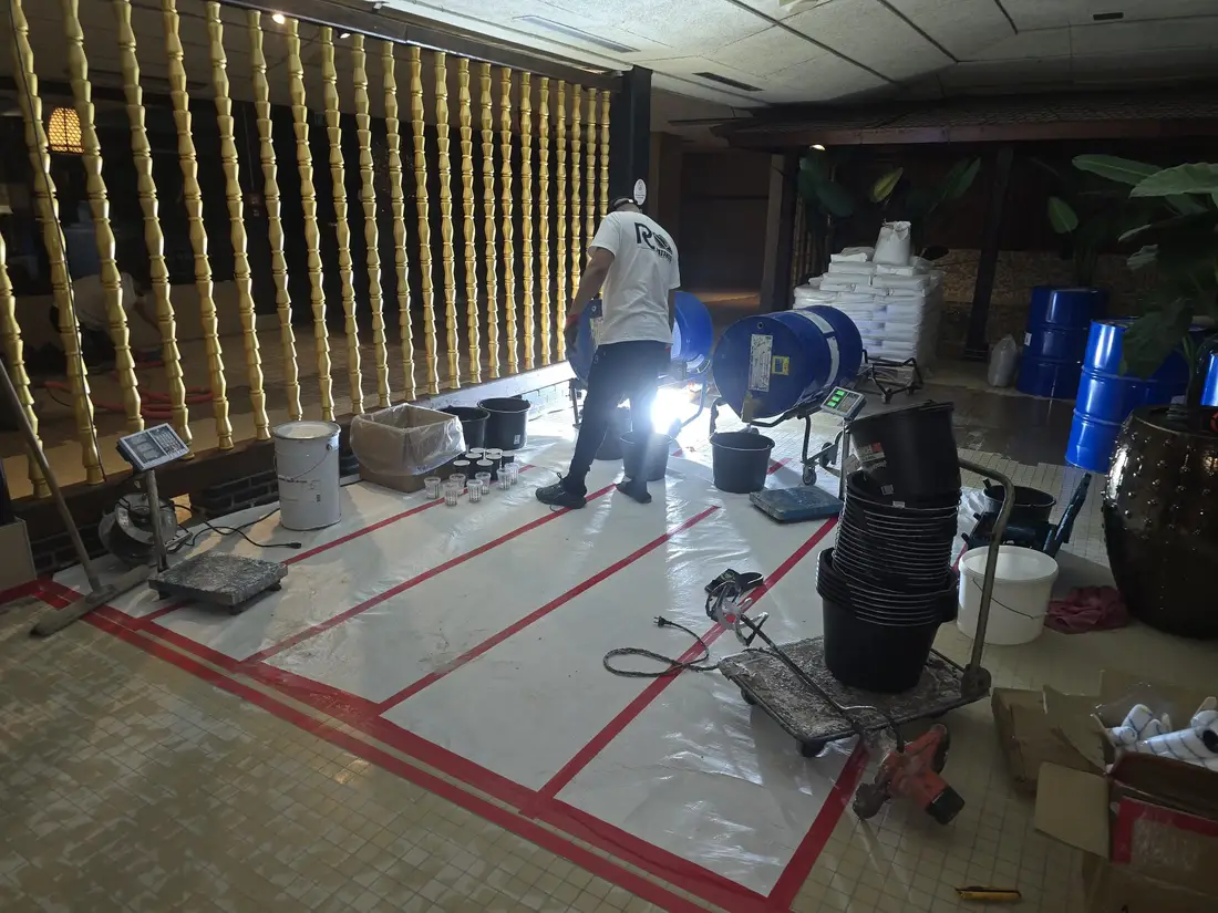Projectfoto PMMA coating