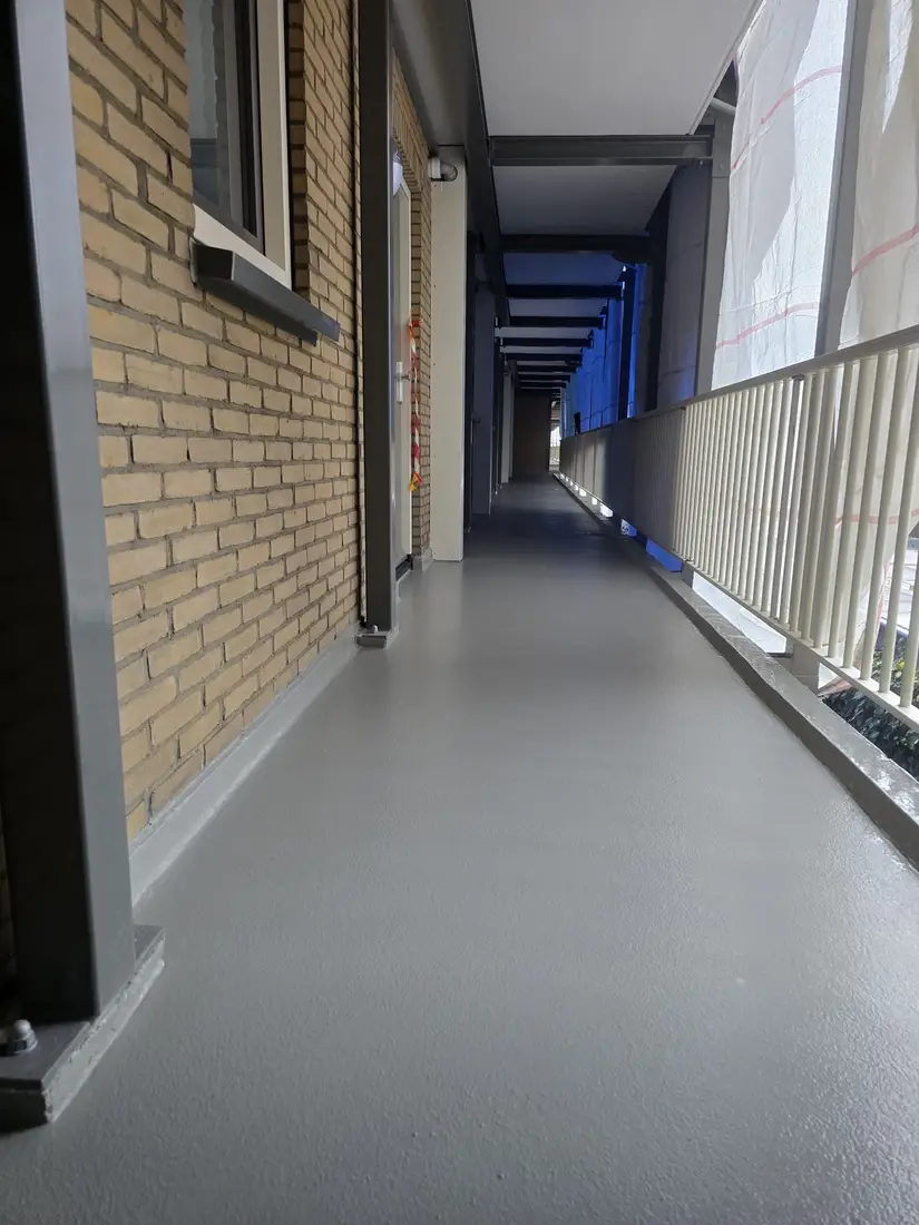 Projectfoto PMMA coating