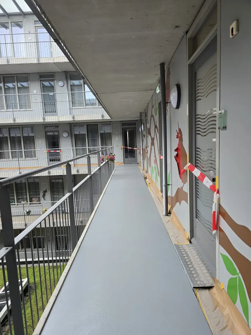 Projectfoto PMMA coating