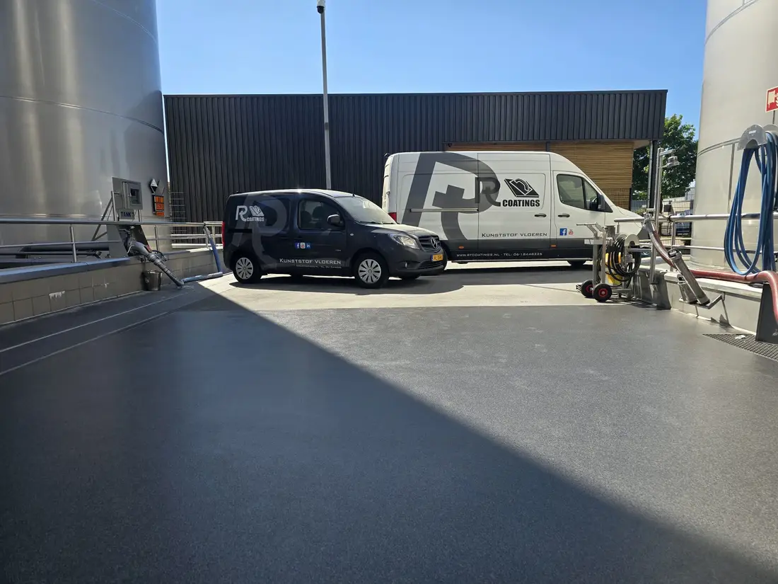Projectfoto PMMA coating