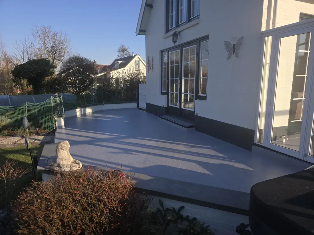 Projectfoto PMMA coating