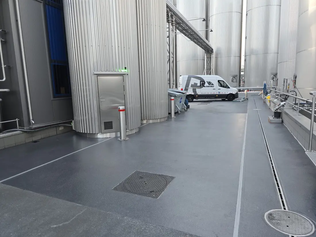 Projectfoto PMMA coating