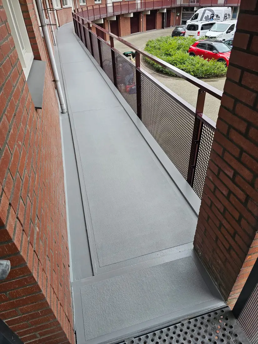 Projectfoto PMMA coating