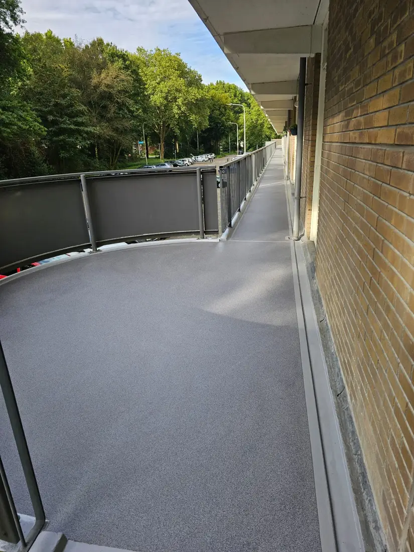 Projectfoto PMMA coating
