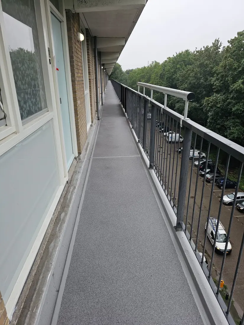 Projectfoto PMMA coating