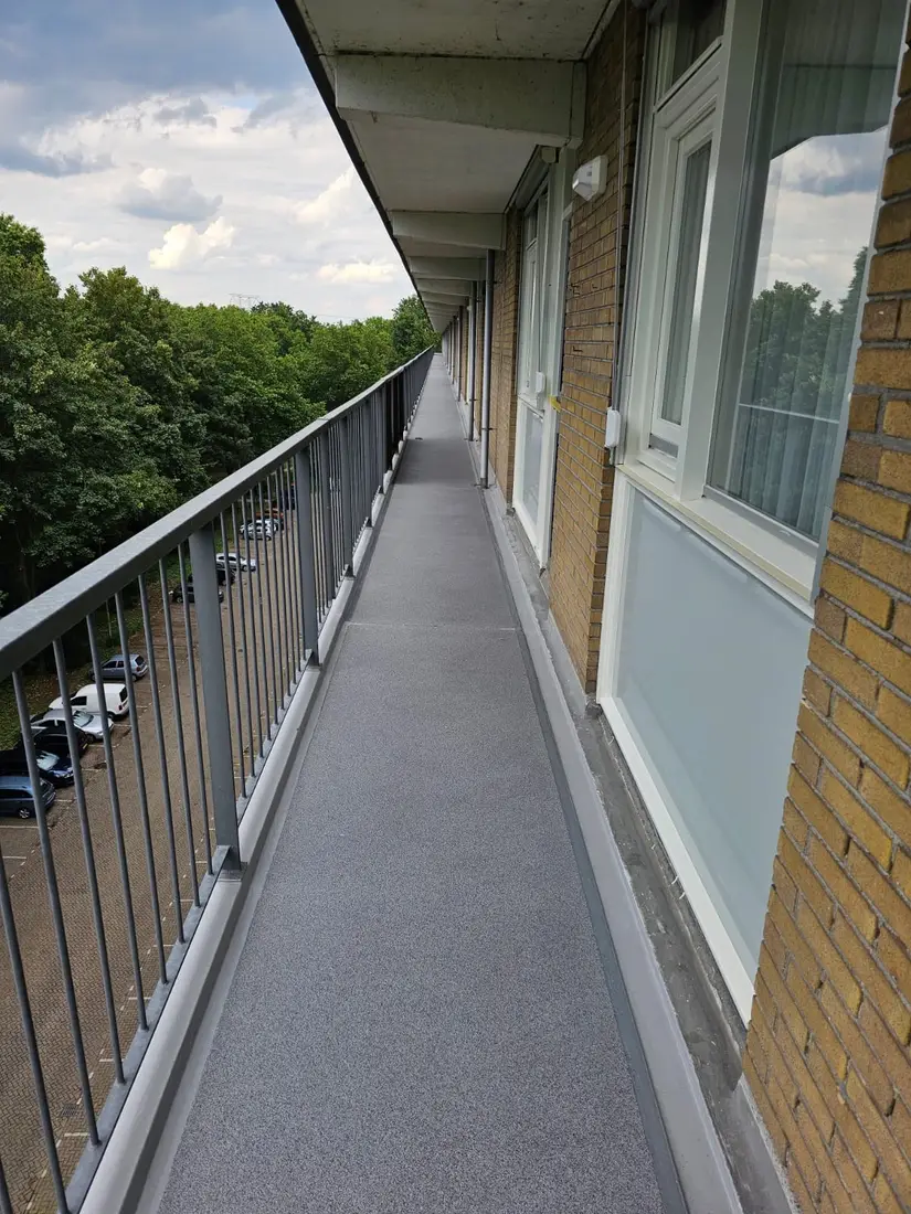 Projectfoto PMMA coating