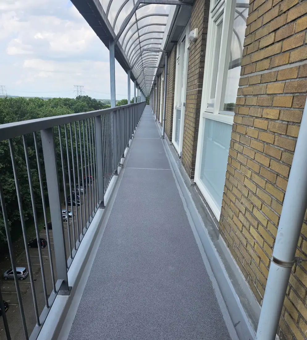 Projectfoto PMMA coating